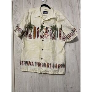 Palmwave Hawaii Multicolored‎ Hawaiian Shirt - Size Xl